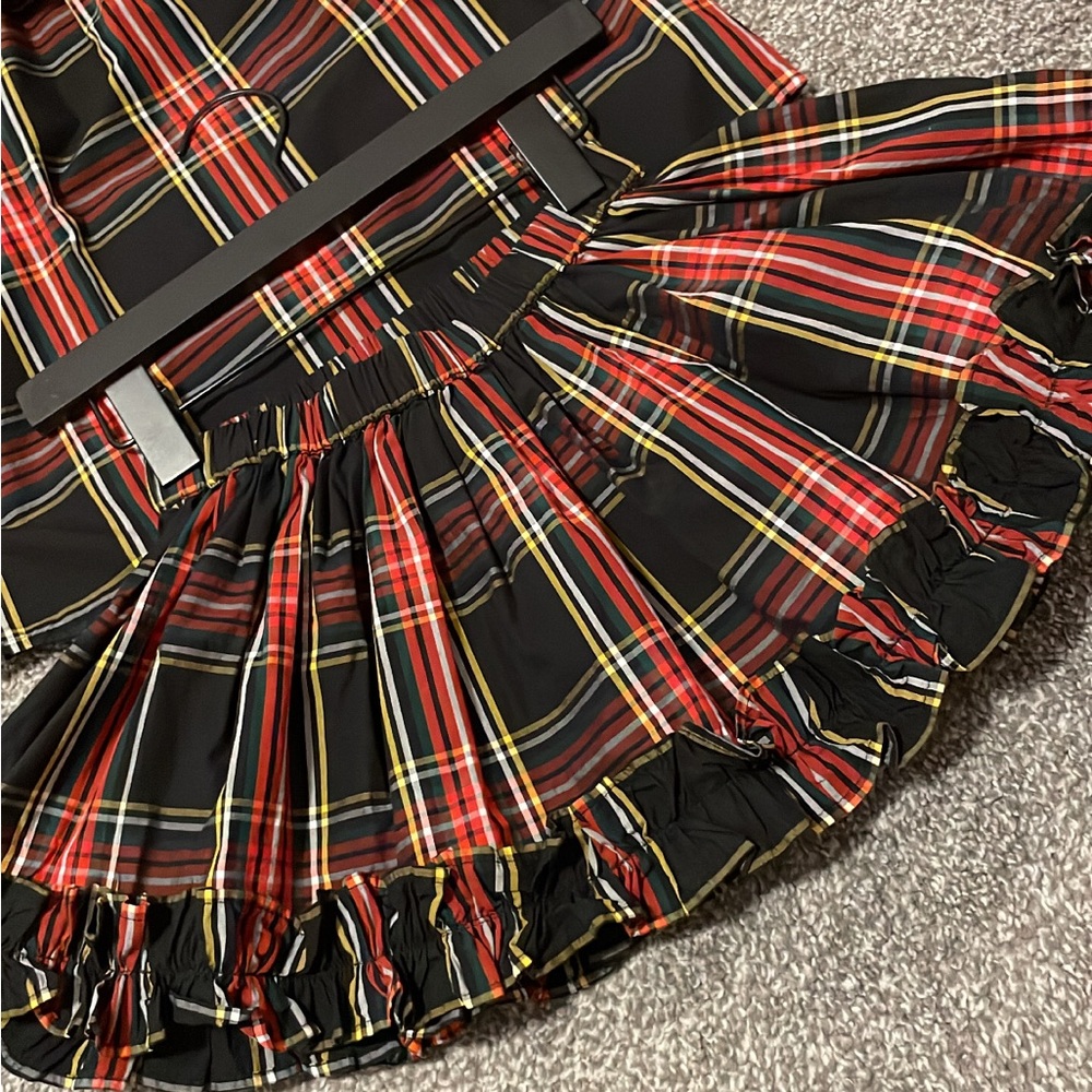 Crew Cuts Plaid Holiday Skirt